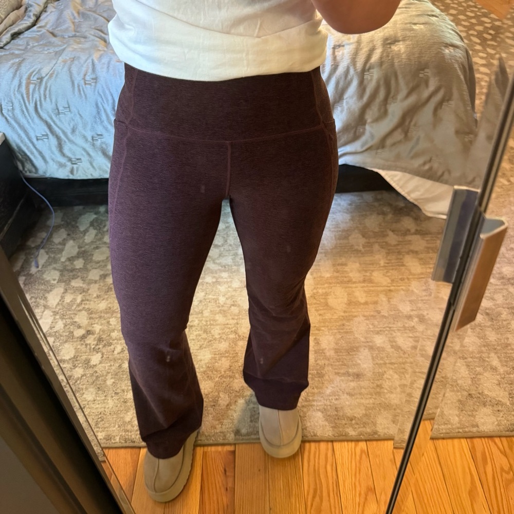 Zella Brown Flare Yoga Pants